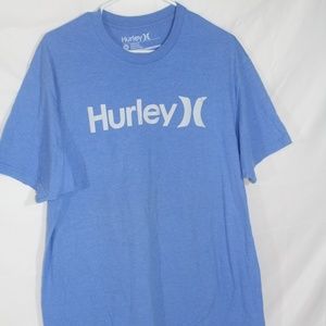 HURLEY Men's T Shirt Blue XL Short Sleeve